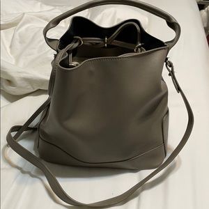 Grey Zara Bucket Bag
